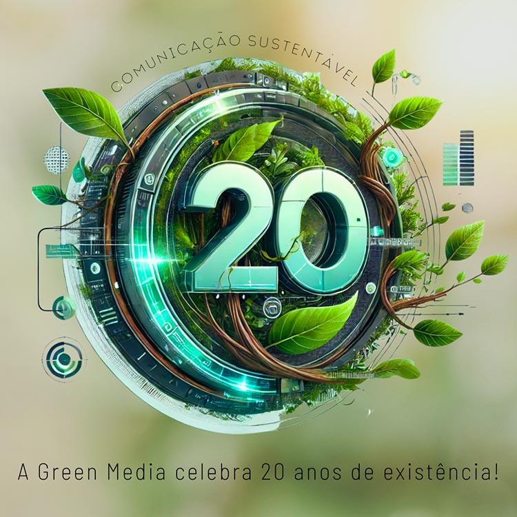 A Green Media celebra 20 anos de exitência! - 20 Anos de Comunicação Sustentável